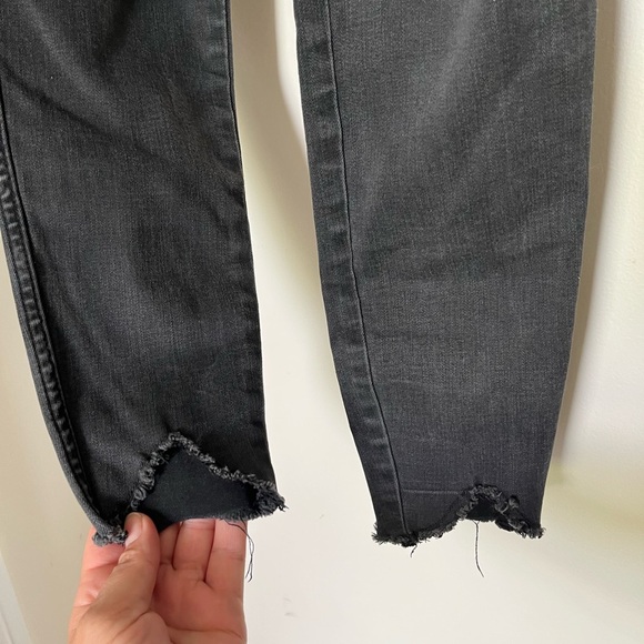 Kut from the Kloth High Rise Skinny Ankle Connie Black Jeans, Women’s Sz 8 - Picture 11 of 12